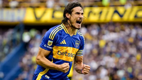 Edinson Cavani, delantero de Boca