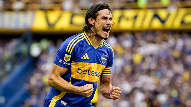 Edinson Cavani, delantero de Boca