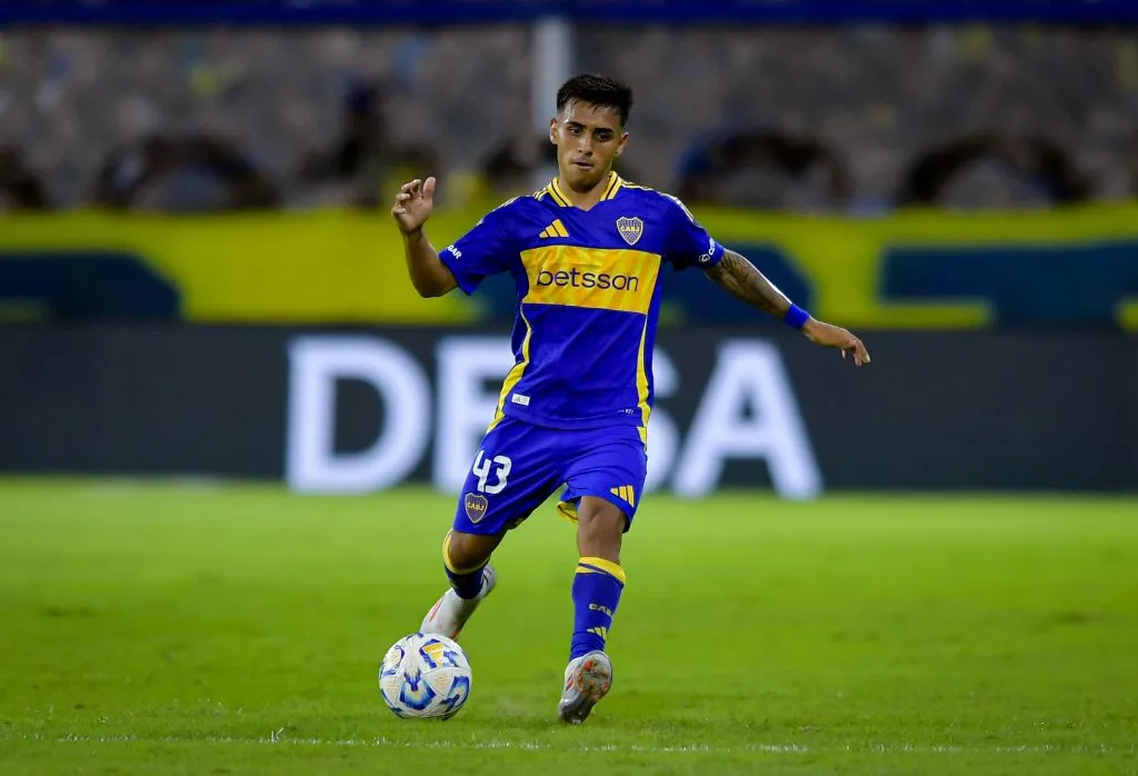 Russo quiere que Delgado se quede en Boca a pelearla. (Getty Images)