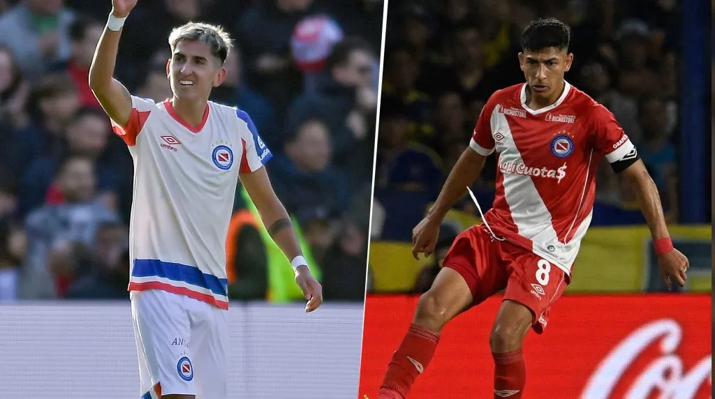 Lescano y Rodríguez son del gusto de Riquelme para Boca. (Getty/Imago)