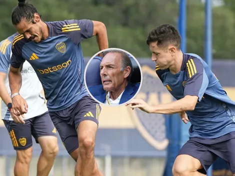 El tajante aviso de Russo a Cavani y Ander Herrera en Boca