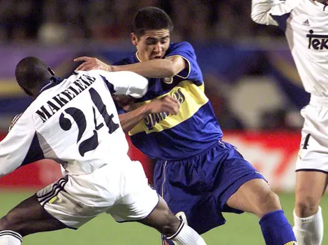 Makelele y una divertida frase sobre Riquelme en Japón 2000: "Yo sufrí, pero él también"