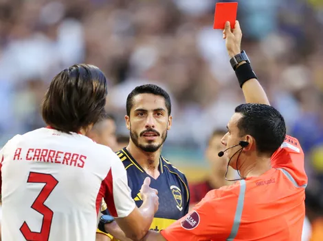 Figal habló de su expulsión ante Benfica: "Entré al vestuario y..."