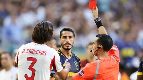 Figal habló sobre su expulsión ante Benfica.