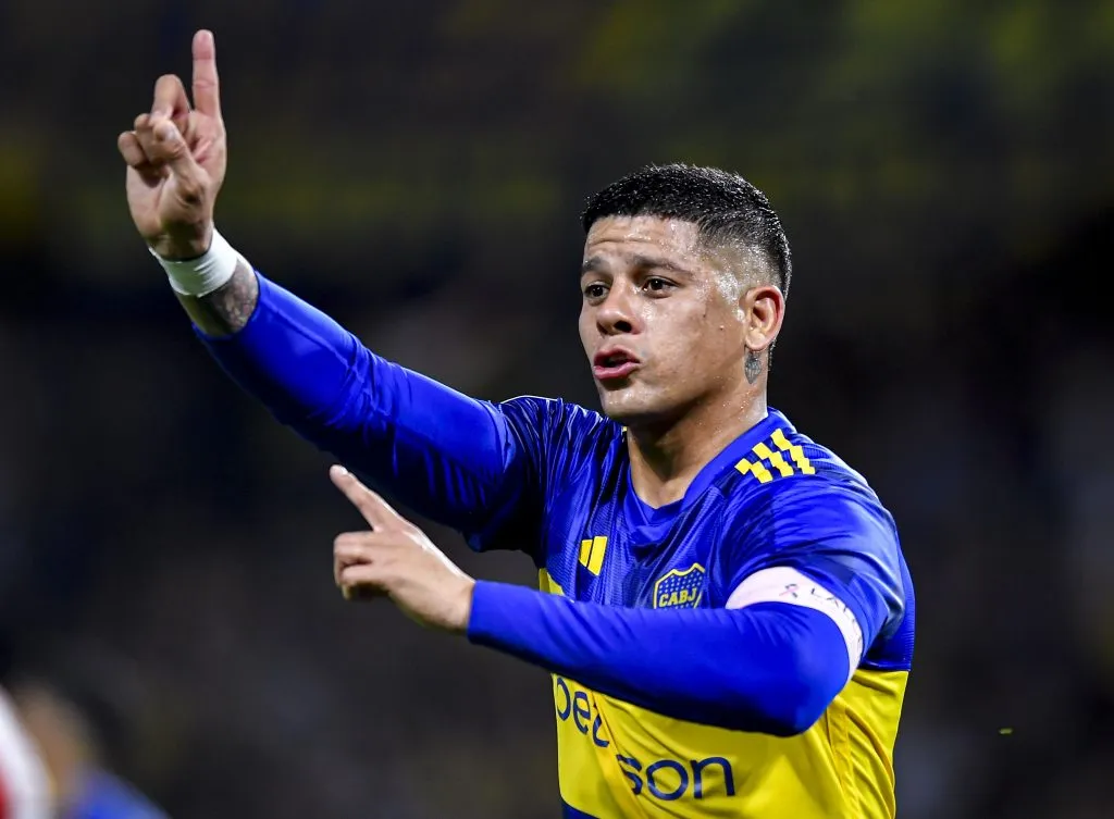 Marcos Rojo entrena apartado en Boca (Getty Images)