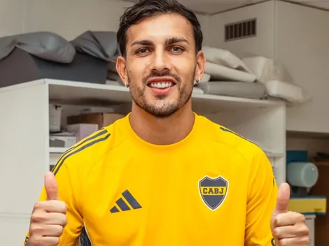 Cavani saludó a Paredes por su vuelta a Boca: "Nos vemos pronto"