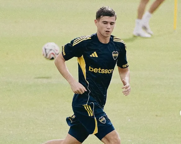 Santiago Dalmasso no tiene lugar en Boca. (Instagram)