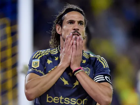 La rara lesión de Cavani tras un fuerte choque con Marchesín en la práctica