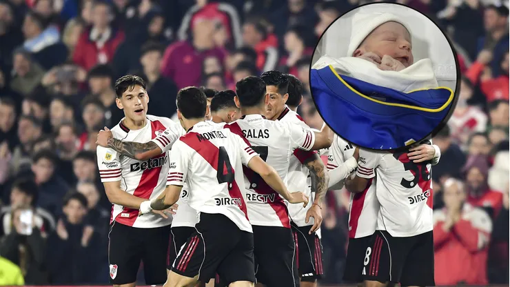 Jugó en River, pero es hincha de Boca: nació su hijo y ya le compró la camiseta azul y oro