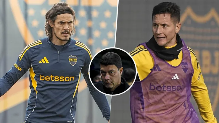 Battaglia, exigente con Cavani y Herrera.