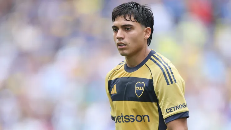 Exequiel Zeballos en Boca (Getty Images)