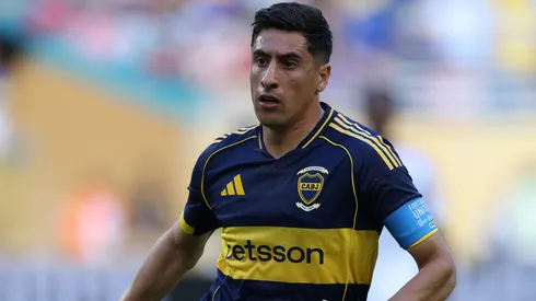 Miguel Merentiel en Boca (Getty Images)