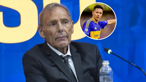 La charla de Russo con Ander Herrera en Boca.