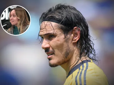 La actriz que recibió un mensaje inesperado de Cavani: "Le contestaba todas las historias"