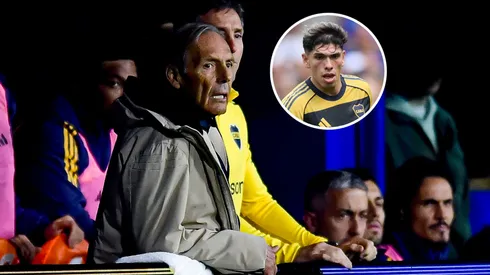 A Russo no le gustó un gesto que tuvo Palacios en Boca.