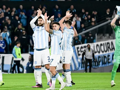 Atento, Boca: la figura de Racing que se lesionó y no jugará el clásico en La Bombonera