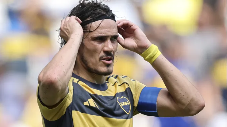 Edinson Cavani, delantero de Boca