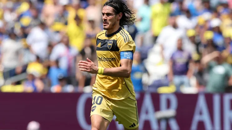 Cavani será el capitán de Boca ante Atlético Tucumán. (Getty Images)