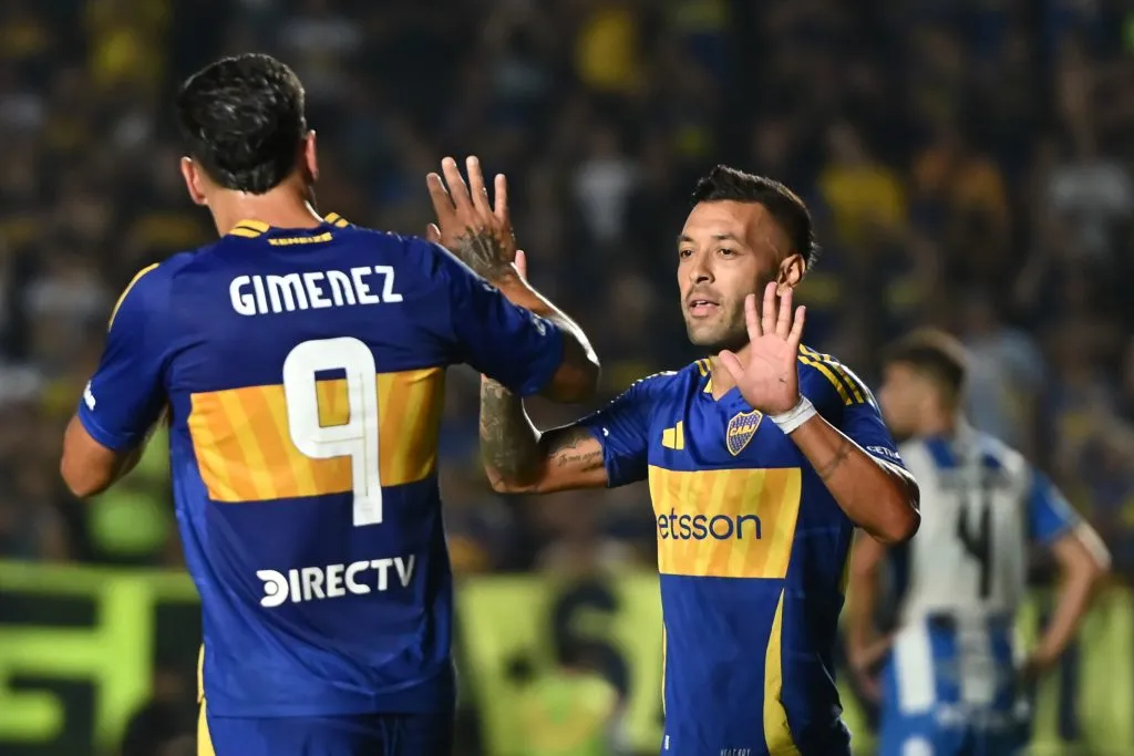 Lucas Janson, otra vez concentrados en Boca. (Getty)