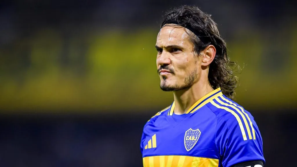 Edinson Cavani, delantero de Boca