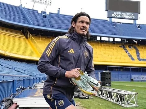 Revelaron la sensación que hay en Boca con el futuro de Cavani: "Cuando se vaya..."
