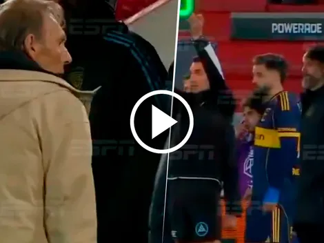 No se vio: qué hizo Úbeda y la pregunta a Russo antes de que salga Merentiel