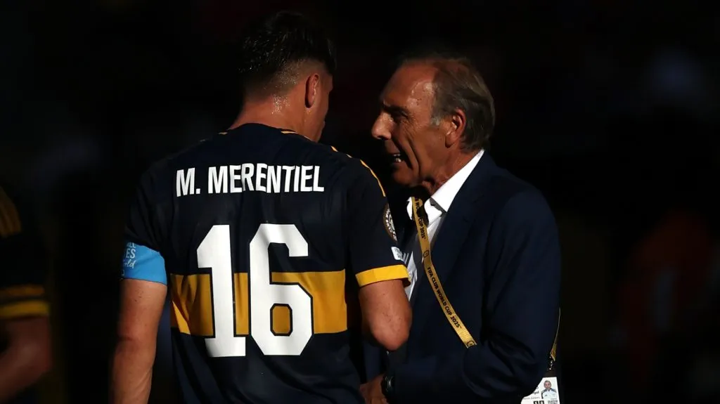 La decisión que debe tomar Russo con Merentiel. (Getty)