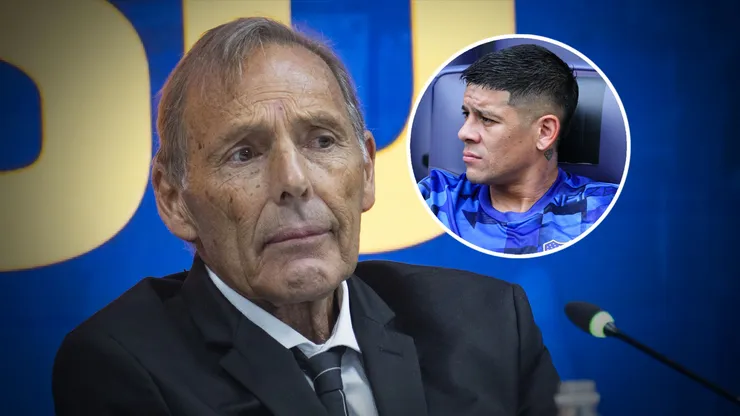 Russo y una firme decisión con Marcos Rojo.