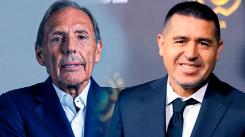Riquelme y Russo, dos actores protagónicos de ese Boca caótico.