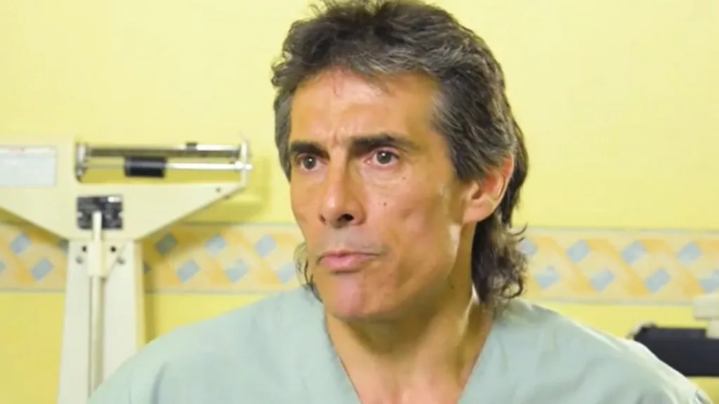 Sandro Guzmán ahora es quiropráctico. (Infobae)