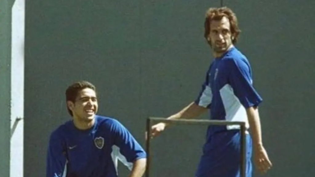 Pandolfi tenía una gran relación con Riquelme. (Instagram)