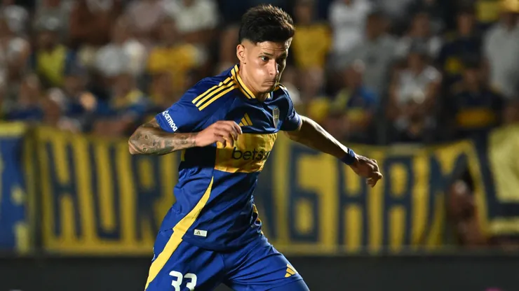 Aguirre jugó muy poco en Boca en este 2025.