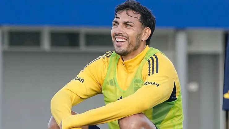Paredes recibió un regalo de otro deportista argentino.