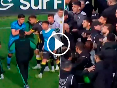 A las piñas: Nacho Rodríguez está cedido en Chicago y quedó en medio de una pelea