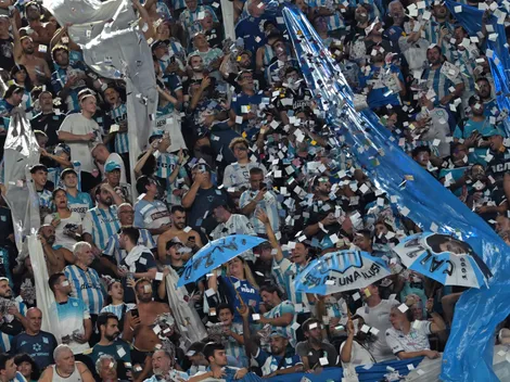 El cantito de Racing para Boca, con un error viral: "No se dieron cuenta"