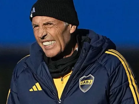 Sin Cavani: el equipo que probó Russo en la práctica de Boca en La Bombonera