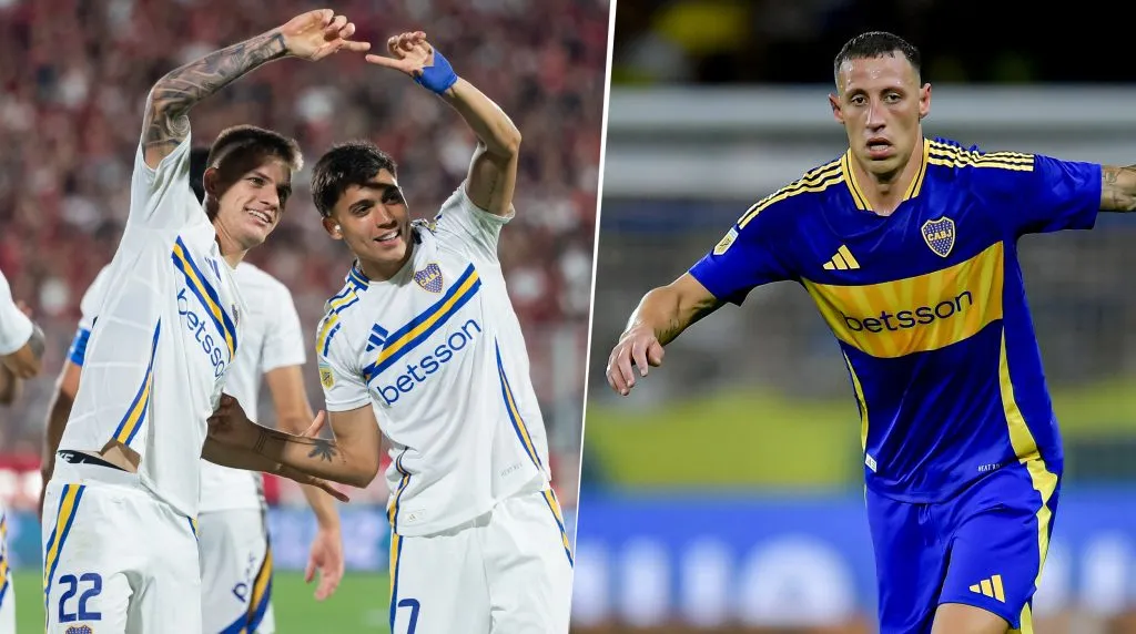 Zenón, Zeballos y Lema, las posibles salidas de Boca tras la de Rojo. (Getty Images)