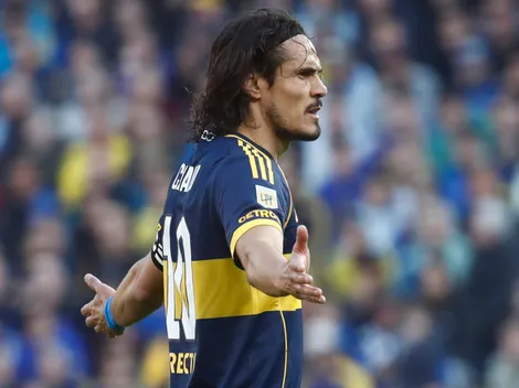 Cavani fue el más castigado por los hinchas de Boca contra Racing: "Basta"
