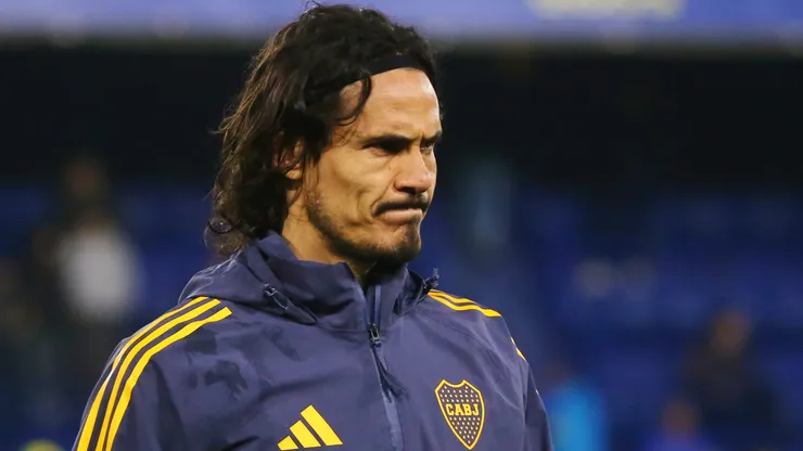 Edinson Cavani, delantero de Boca