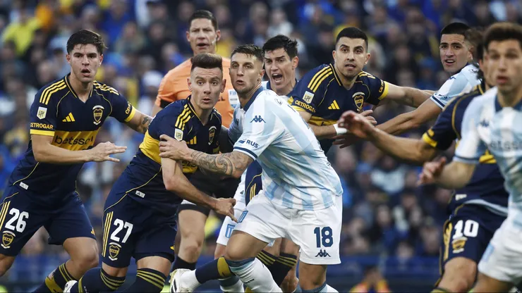 Un jugador de Racing subió un polémico posteo contra el arbitraje del partido ante Boca