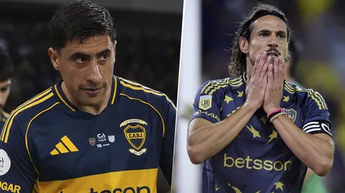 Merentiel y Cavani, el doble 9 de Boca (Getty Images)