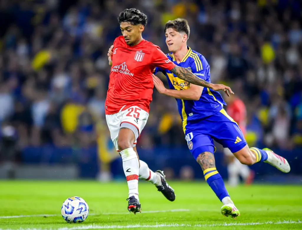 Cristian Medina en Boca vs. Estudiantes (Getty Images)