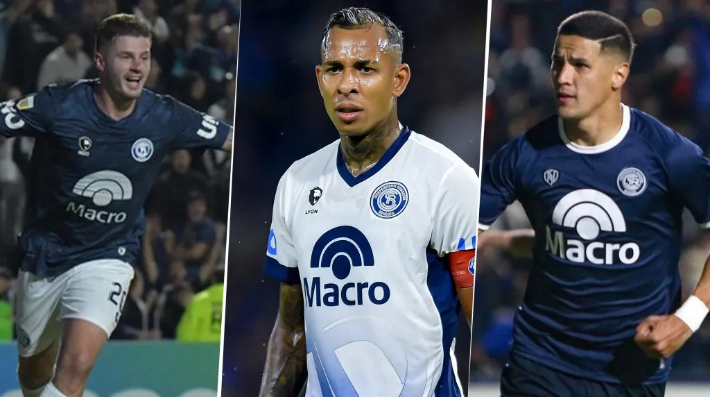 Barbieri, Villa y Arce, el tridente que le preocupa a Russo. (Getty/CSIR Oficial)