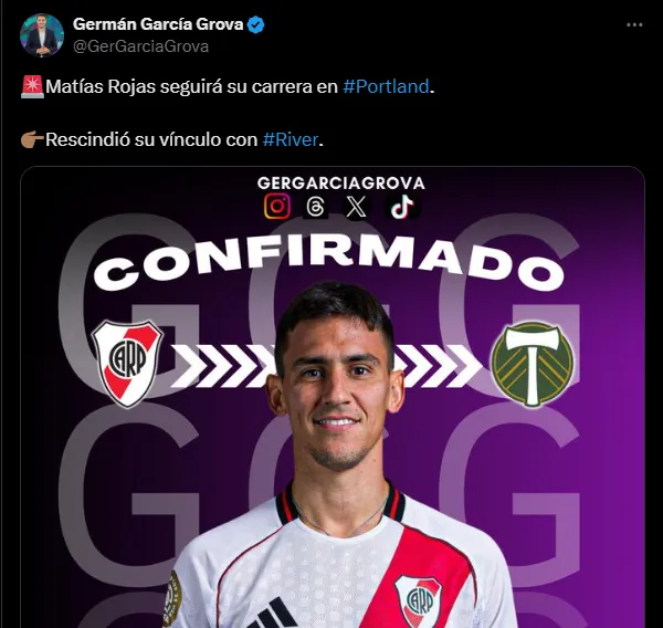 Matías Rojas irá a la MLS. (Captura)