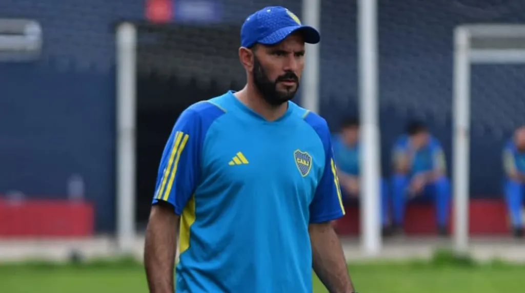 Nahuel Fioretto, entrenador de las inferiores de Boca (Instagram)