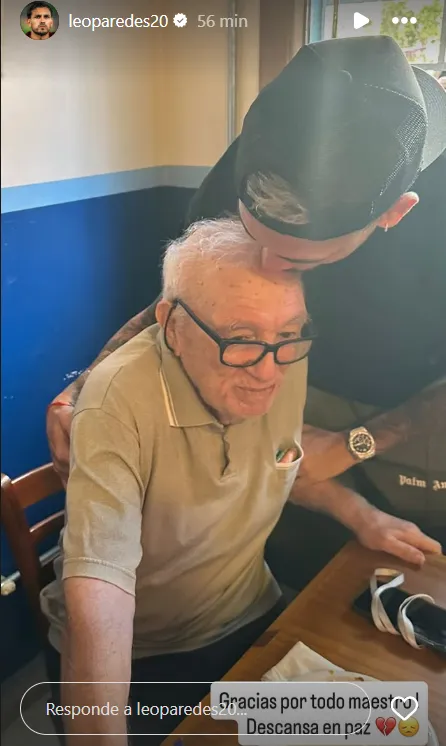 La historia de Paredes para Maddoni.