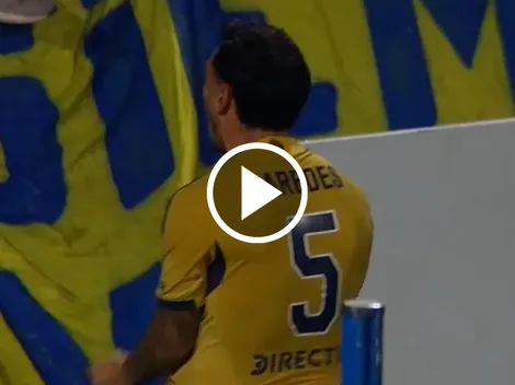 El primer gol de Paredes: así fue el 1-0 de Boca ante Independiente Rivadavia