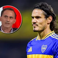 Latorre hizo un diagnóstico sobre la mala racha de Cavani en Boca: "Lo más probable es que..."