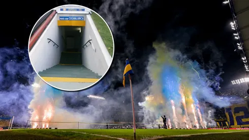 Boca sacará el túnel de acceso para el equipo visitante
