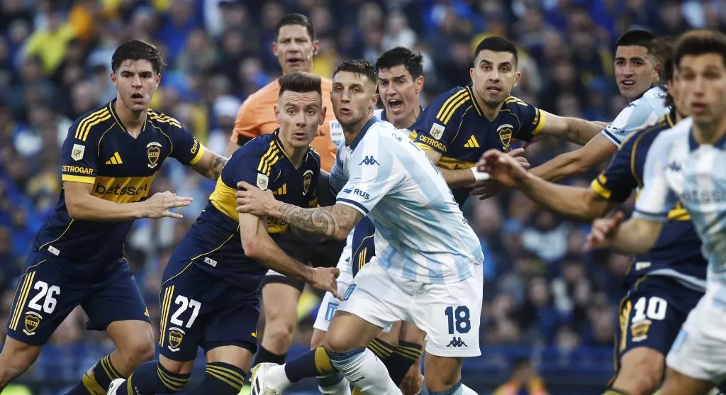 Pellegrino, una de las figuras de Boca en Mendoza. (Getty)